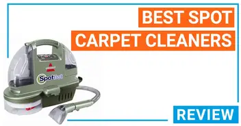 Best spot carpet cleaners (for pet