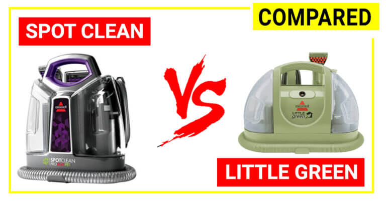 Bissell Spot Clean vs Little Green - What is the difference (2019)